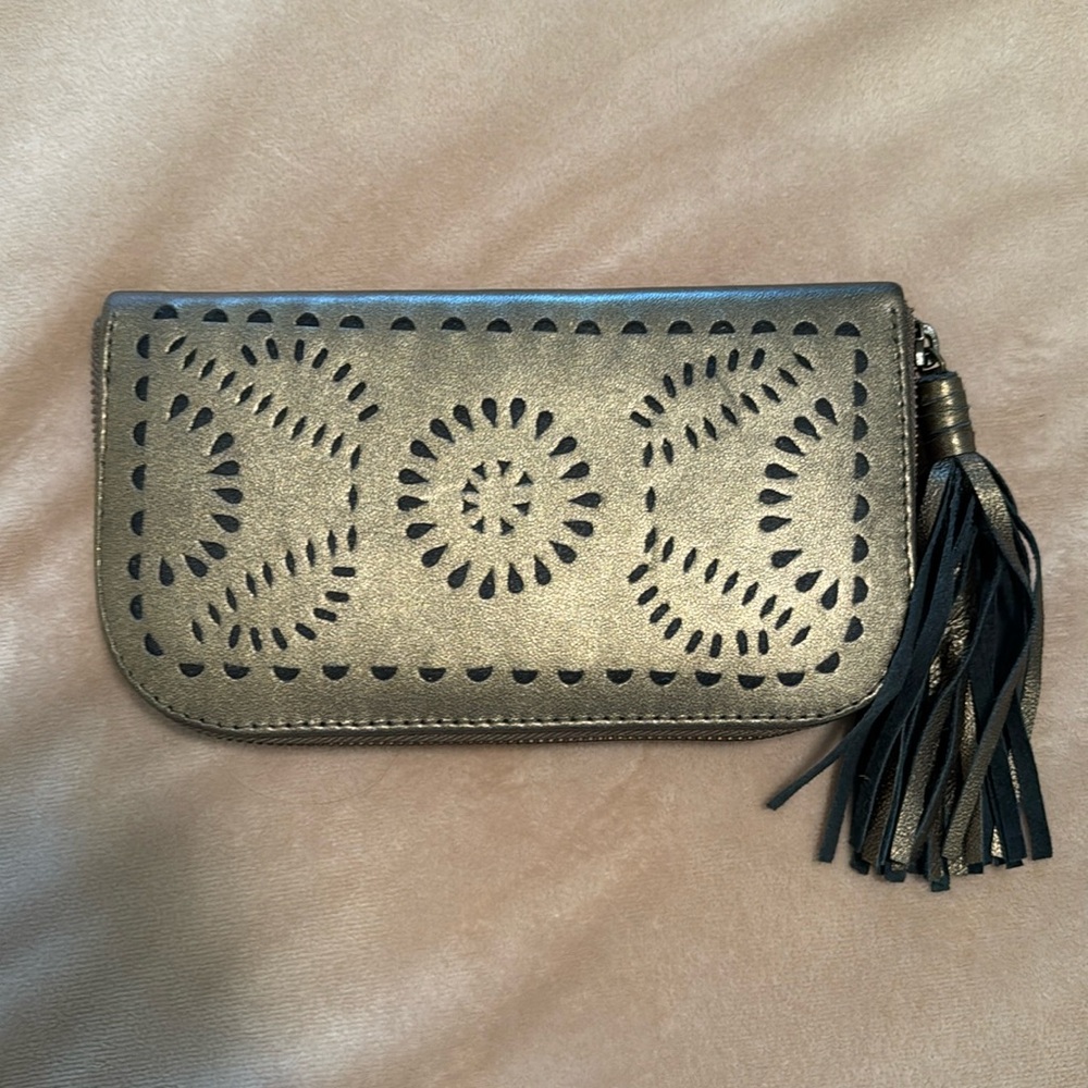 Bronze Leather Handmade Wallet